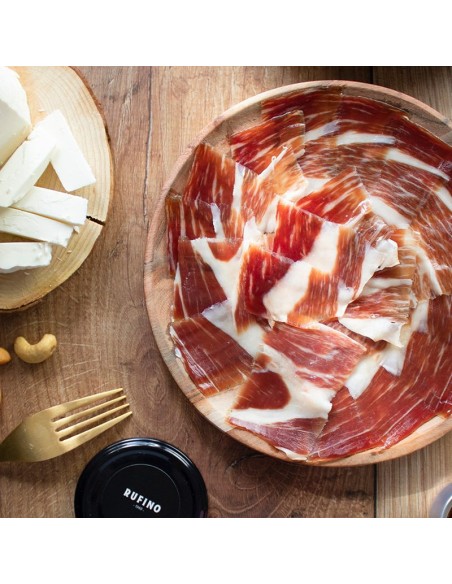 Jamón de Cebo 50% Ibérico Cortado a Cuchillo. 100 gr