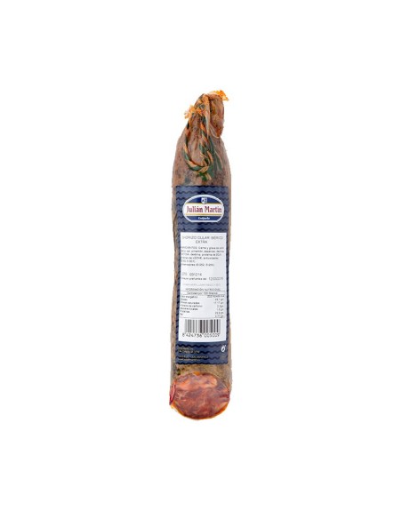 Chorizo de Cebo Ibérico Cular Julián Martín. 550 gr