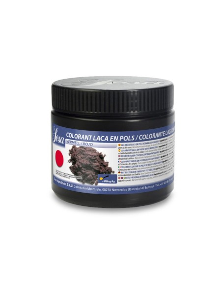 Colorante Rojo Laca Polvo 120 Gr