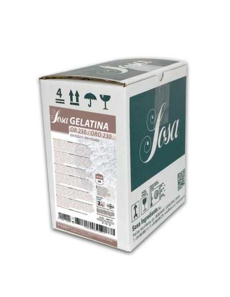 Gelatina En Láminas De Oro 230. 2 Kg