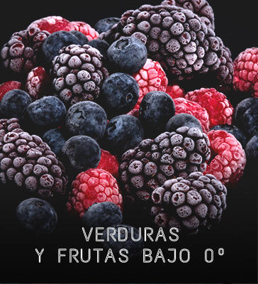verduras y frutas congeladas gourmet
